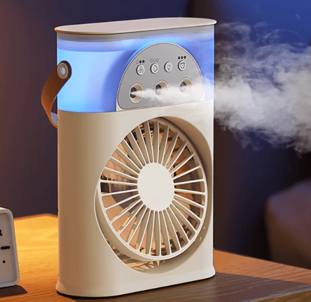 Ventilatore Portatile Ricaricabile – Il tuo alleato contro il caldo estivo!❄️