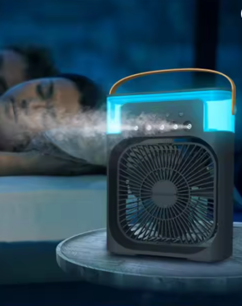 Ventilatore Portatile Ricaricabile – Il tuo alleato contro il caldo estivo!❄️