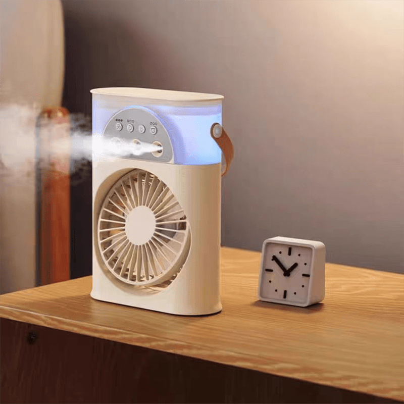 Ventilatore Portatile Ricaricabile – Il tuo alleato contro il caldo estivo!❄️